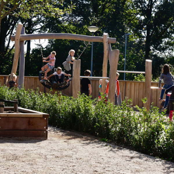 Groene schoolpleinen