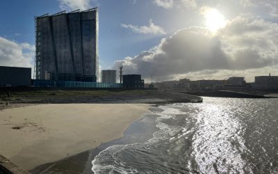 Tijdelijke centrale geplaatst